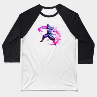 Ninja Art Baseball T-Shirt